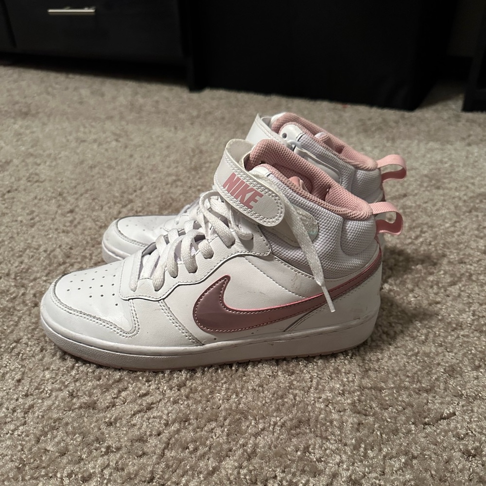 Pink/white Hightop Nike RARE - Picture 2 of 4